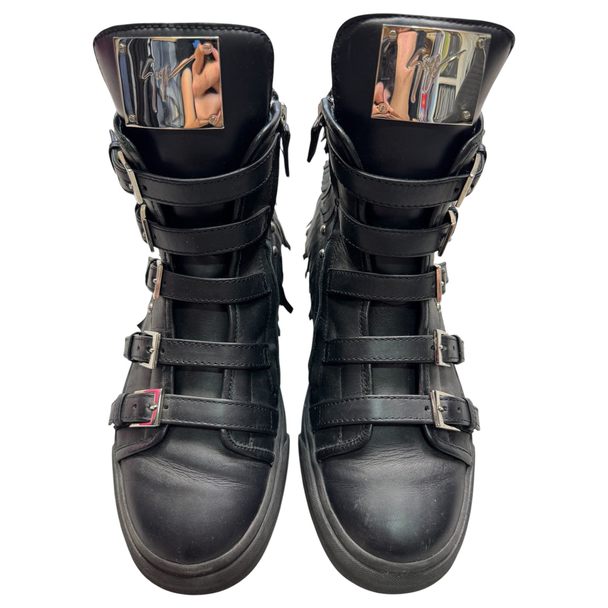 Giuseppe zanotti buckle shoes