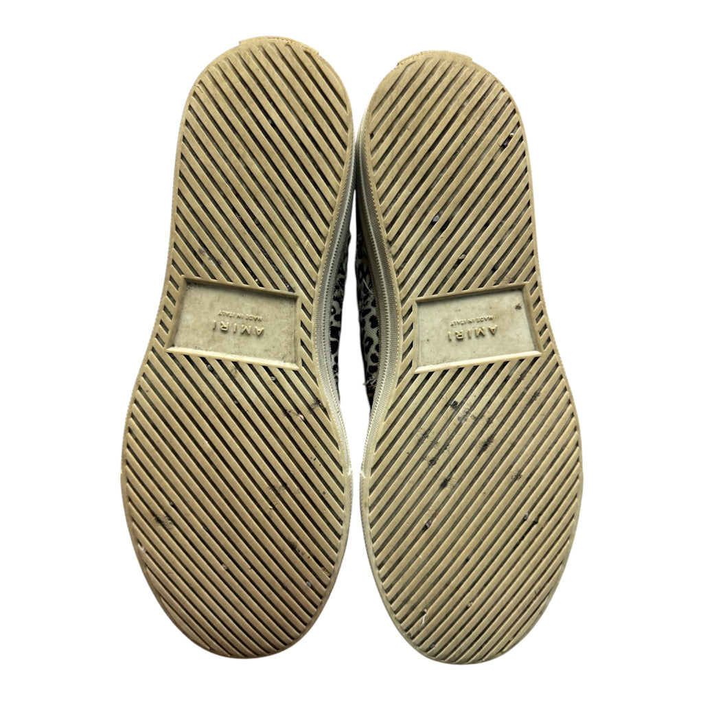 Amiri leaped print shoes