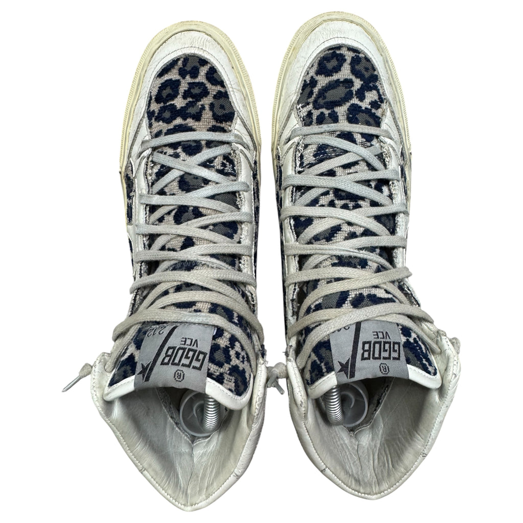 Golden goose animal print shoes