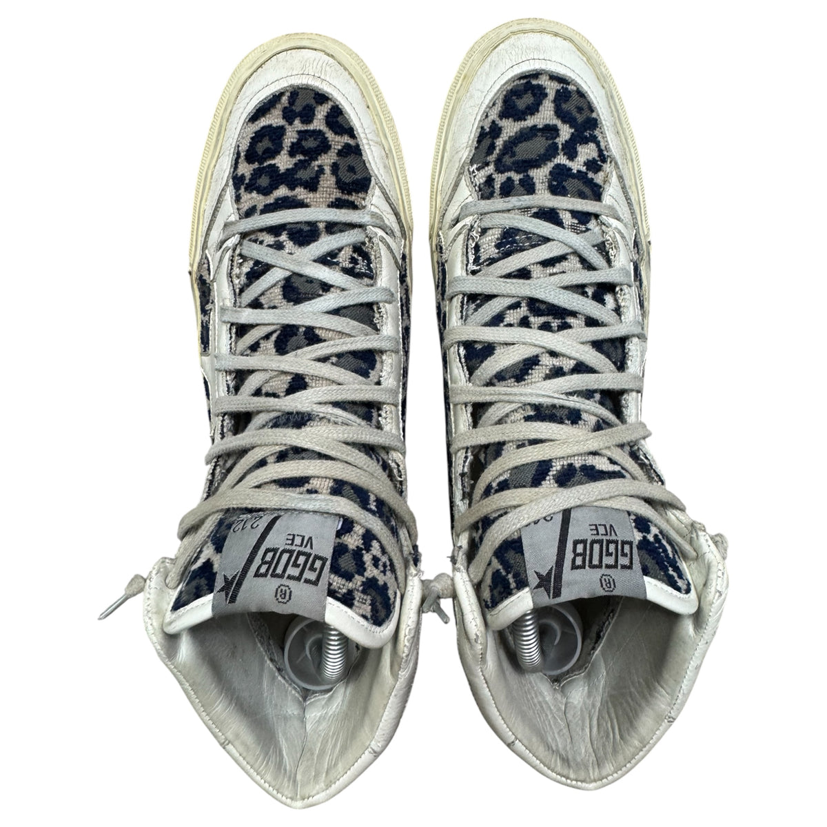 Golden goose animal print shoes
