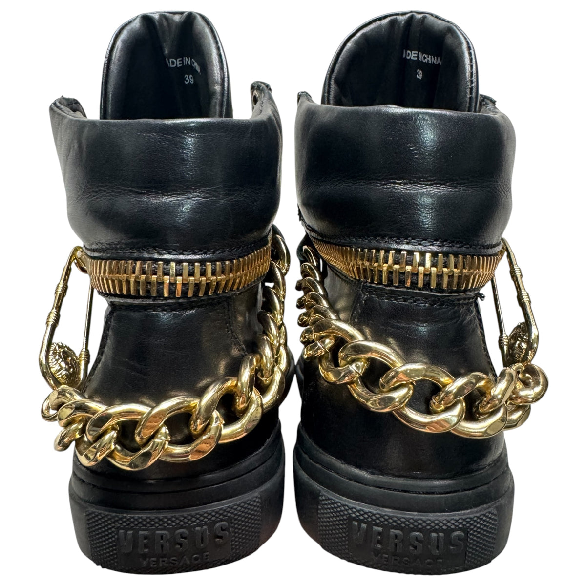 Versace chain shoes
