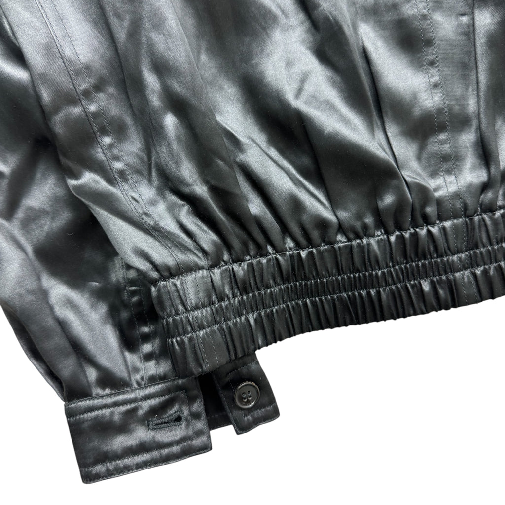 Saint Laurent satin bomber jacket