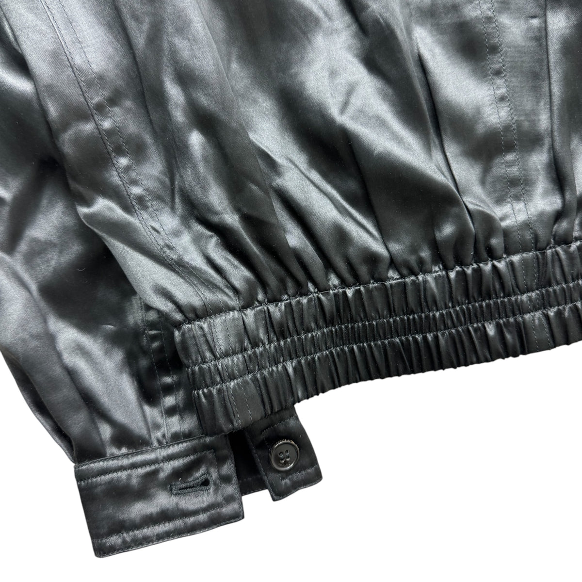 Saint Laurent satin bomber jacket