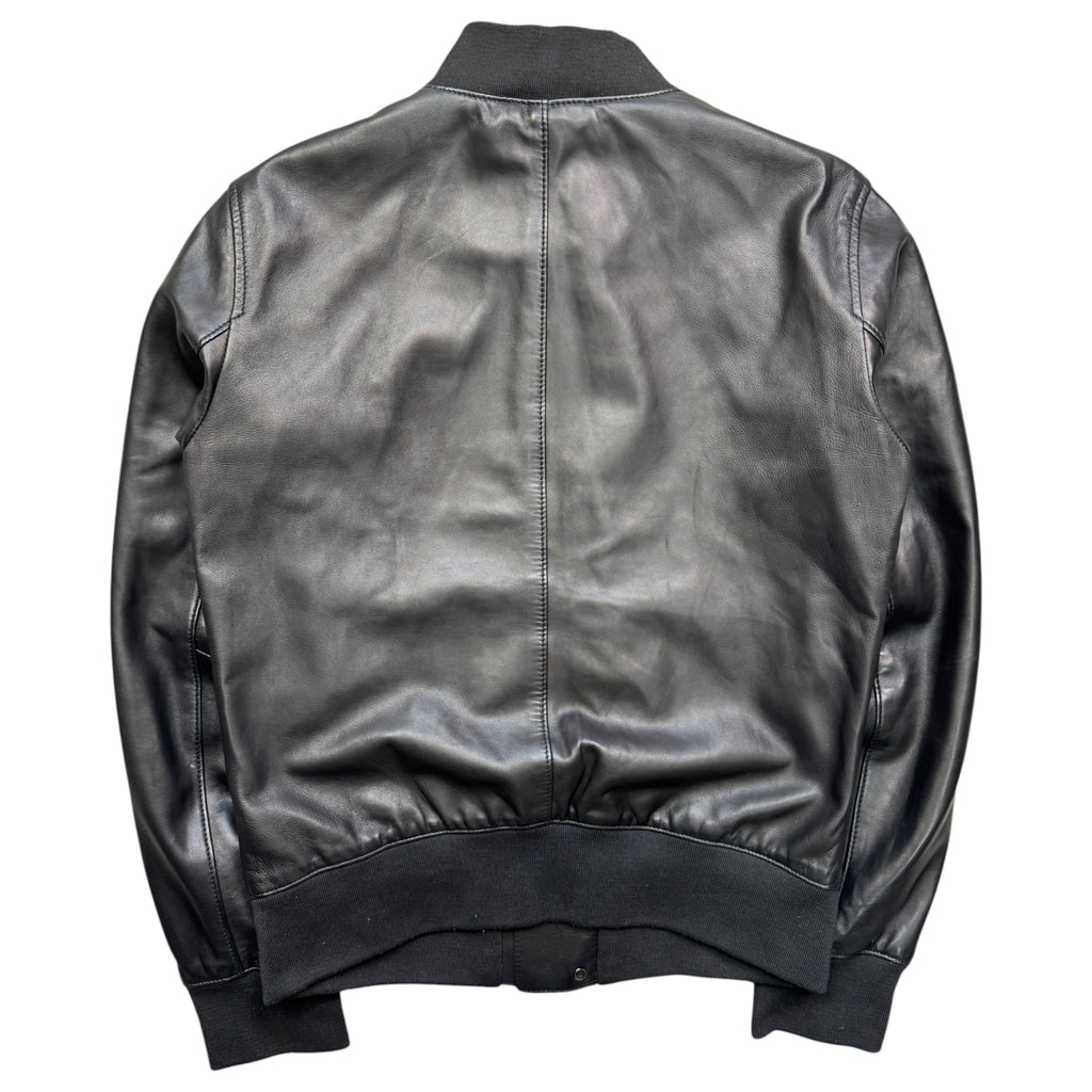 Emporio Armani lamb leather jacket