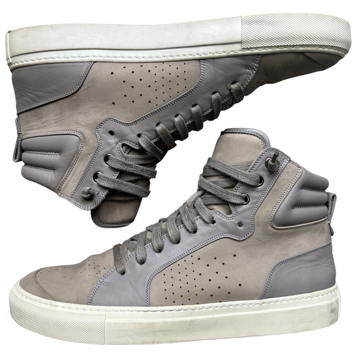 Yves Saint Laurent grey shoes