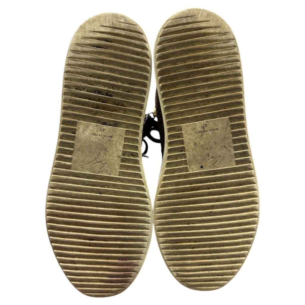 Giuseppe zanotti python shoes