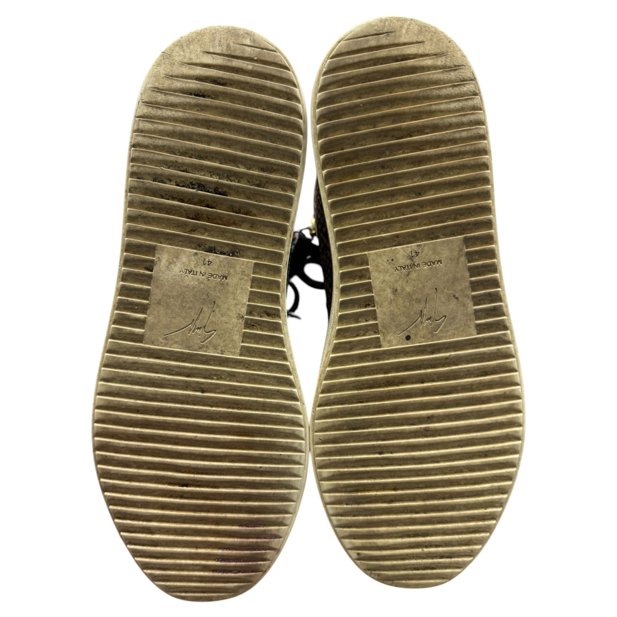 Giuseppe zanotti python shoes