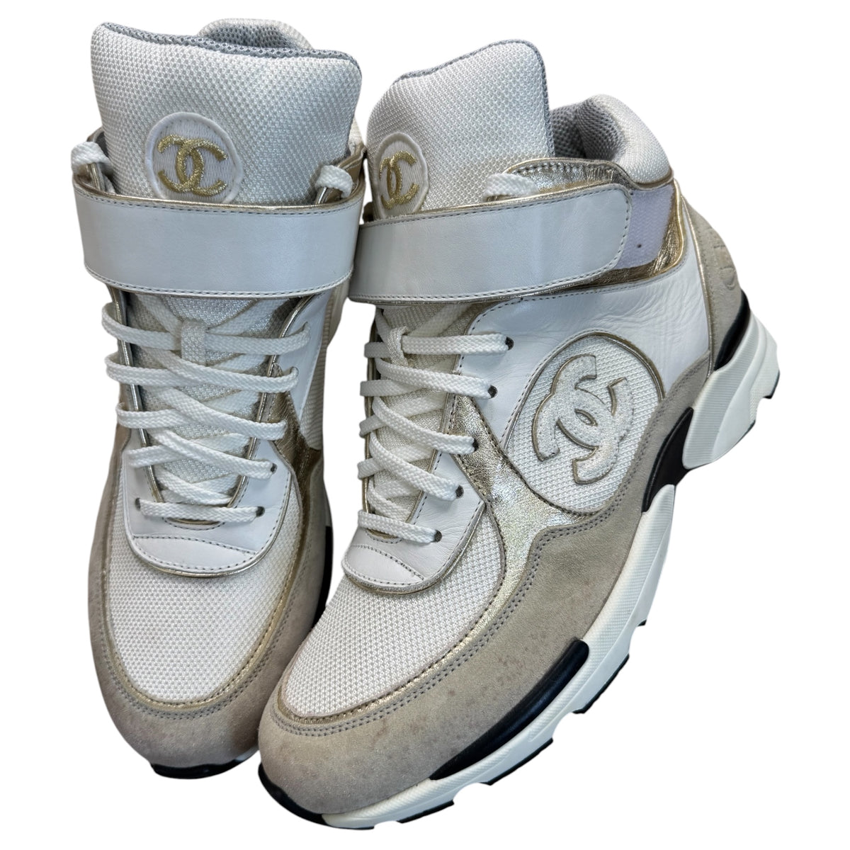 Chanel strap shoes