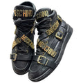 Moschino strap logo shoes