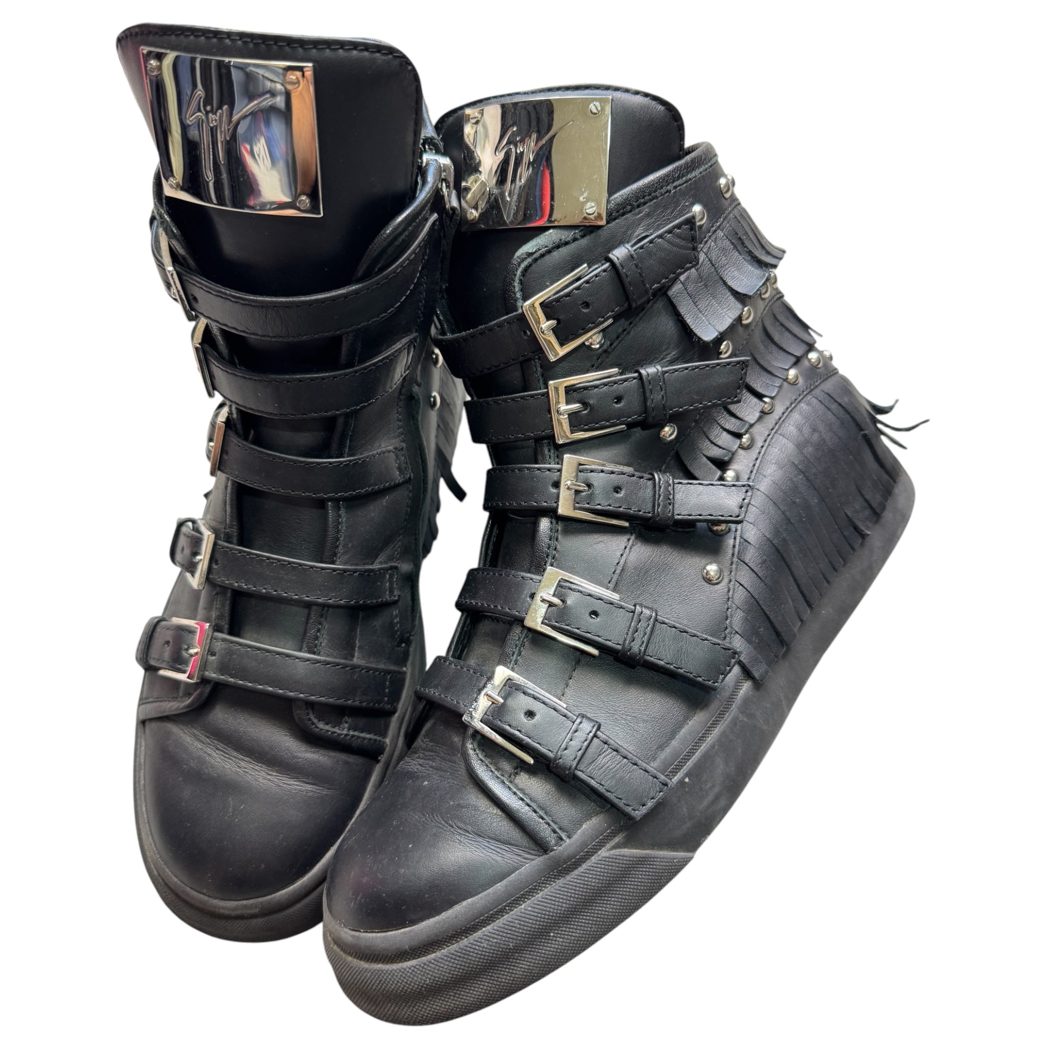 Giuseppe zanotti buckle shoes