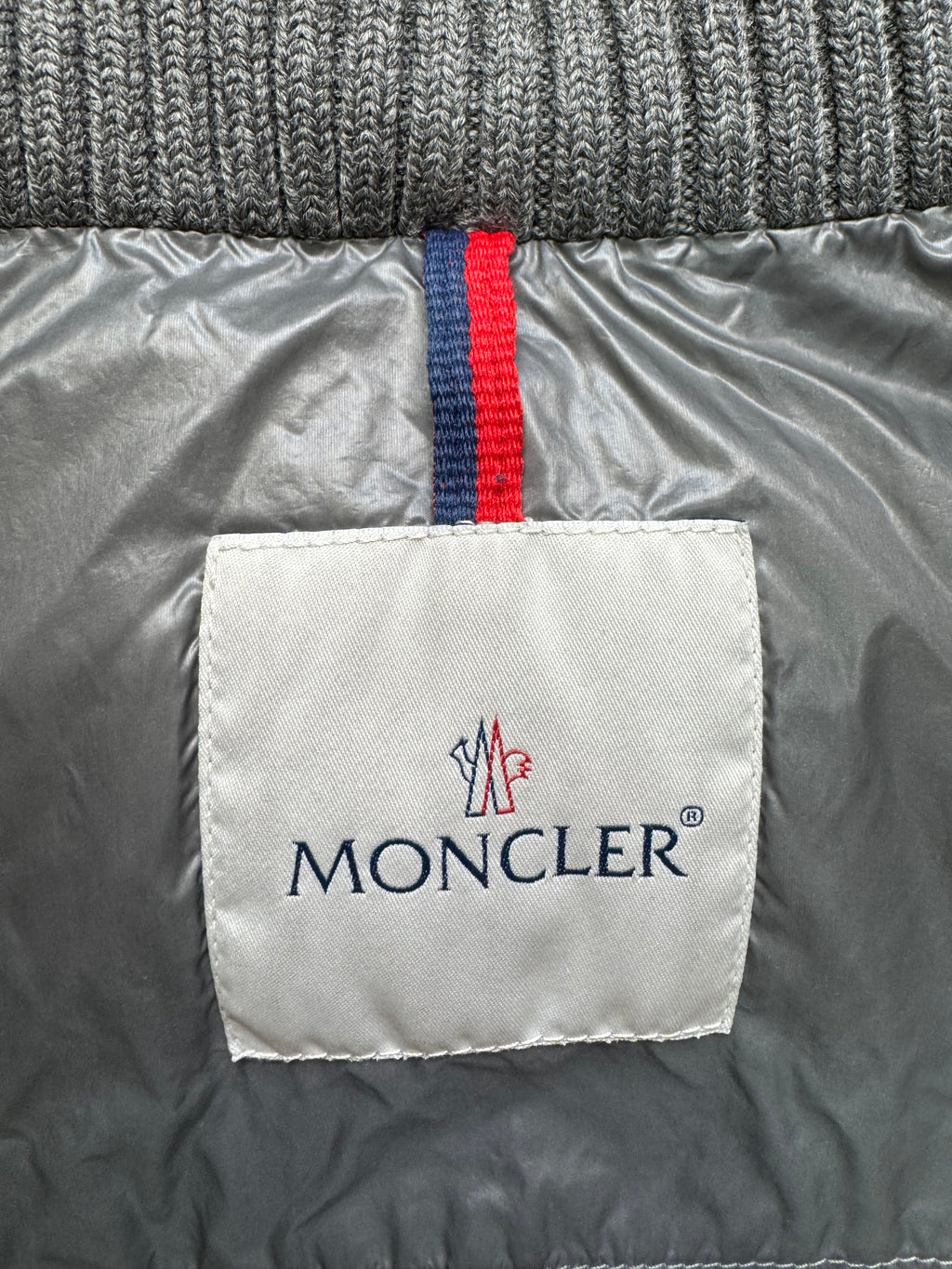 Moncler fur hood puffer