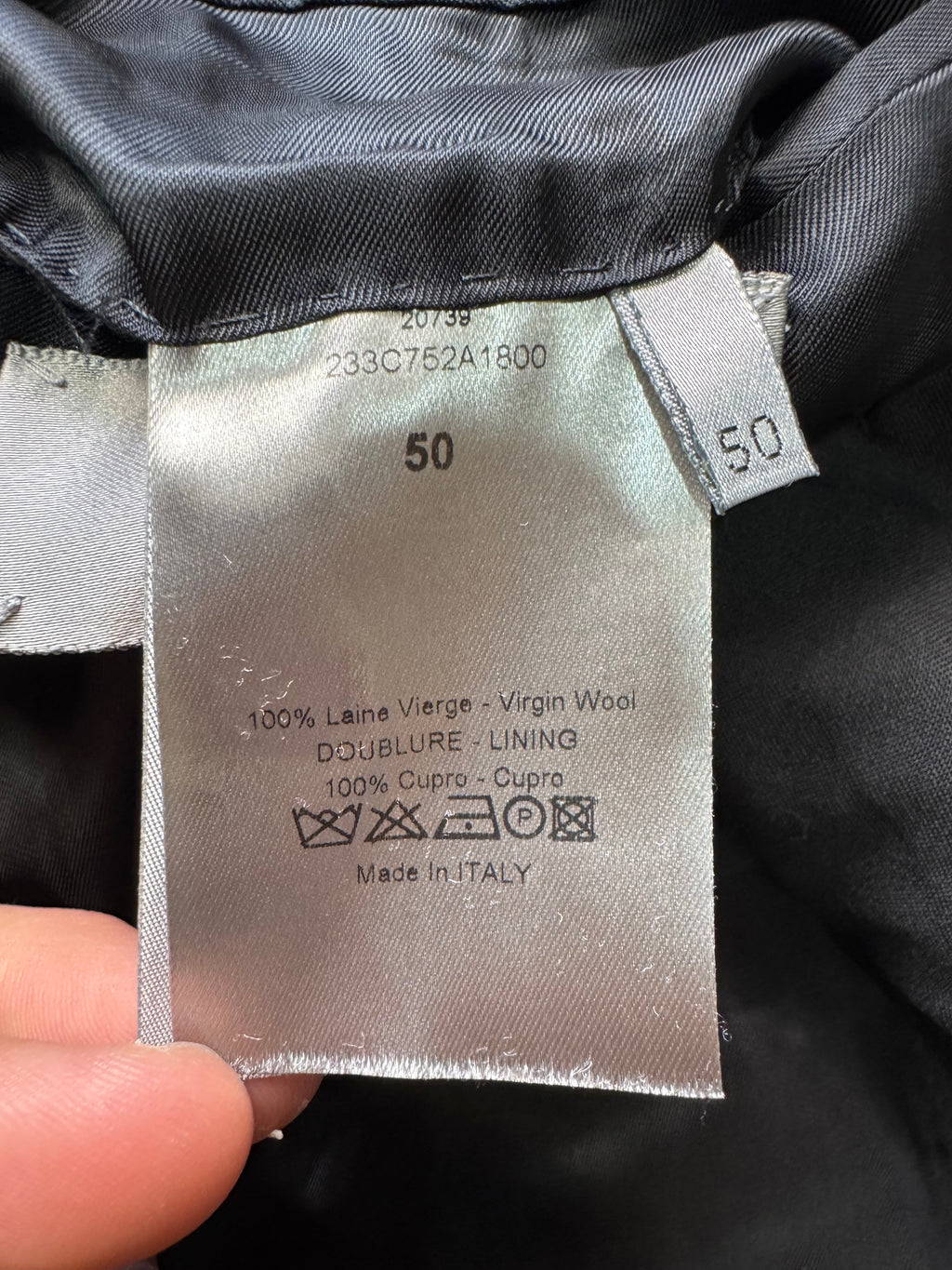 Dior Homme full suit