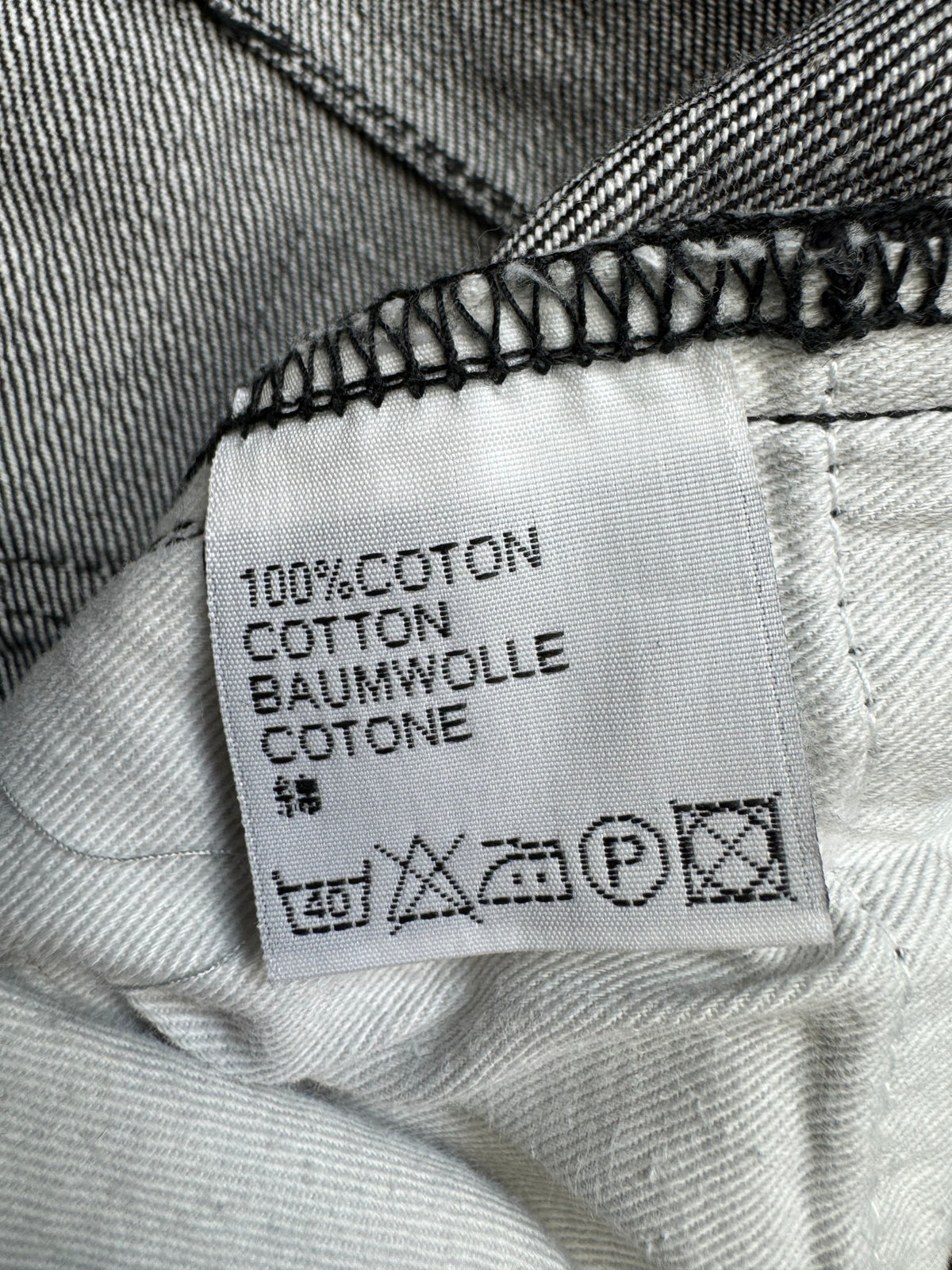 Dior Homme faded jeans