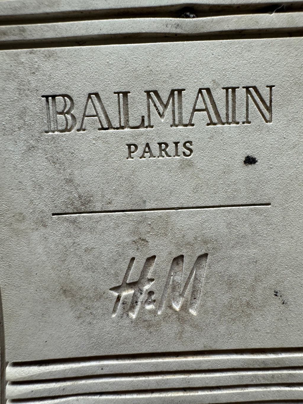 Balmain H&M shoes