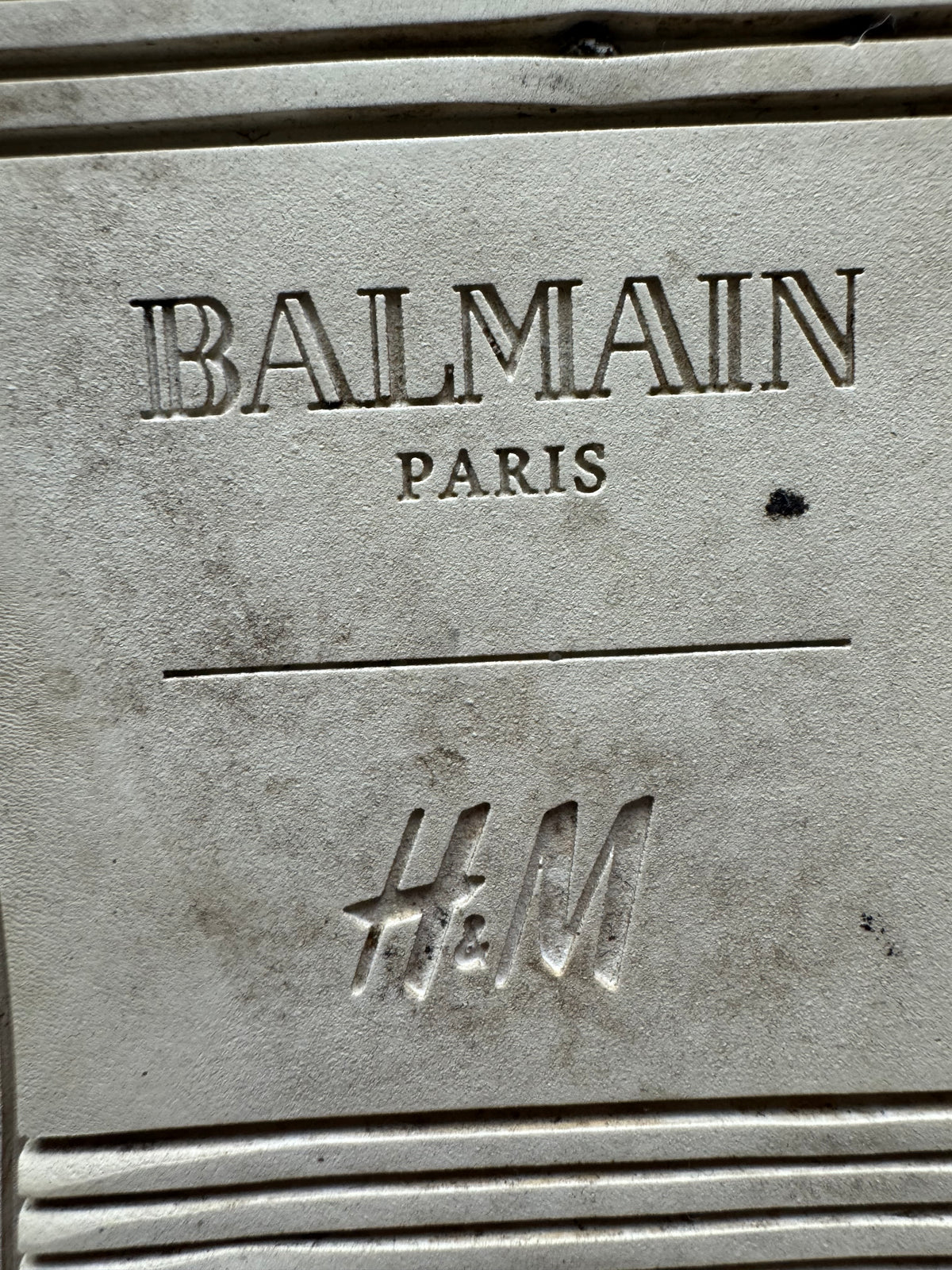 Balmain H&M shoes