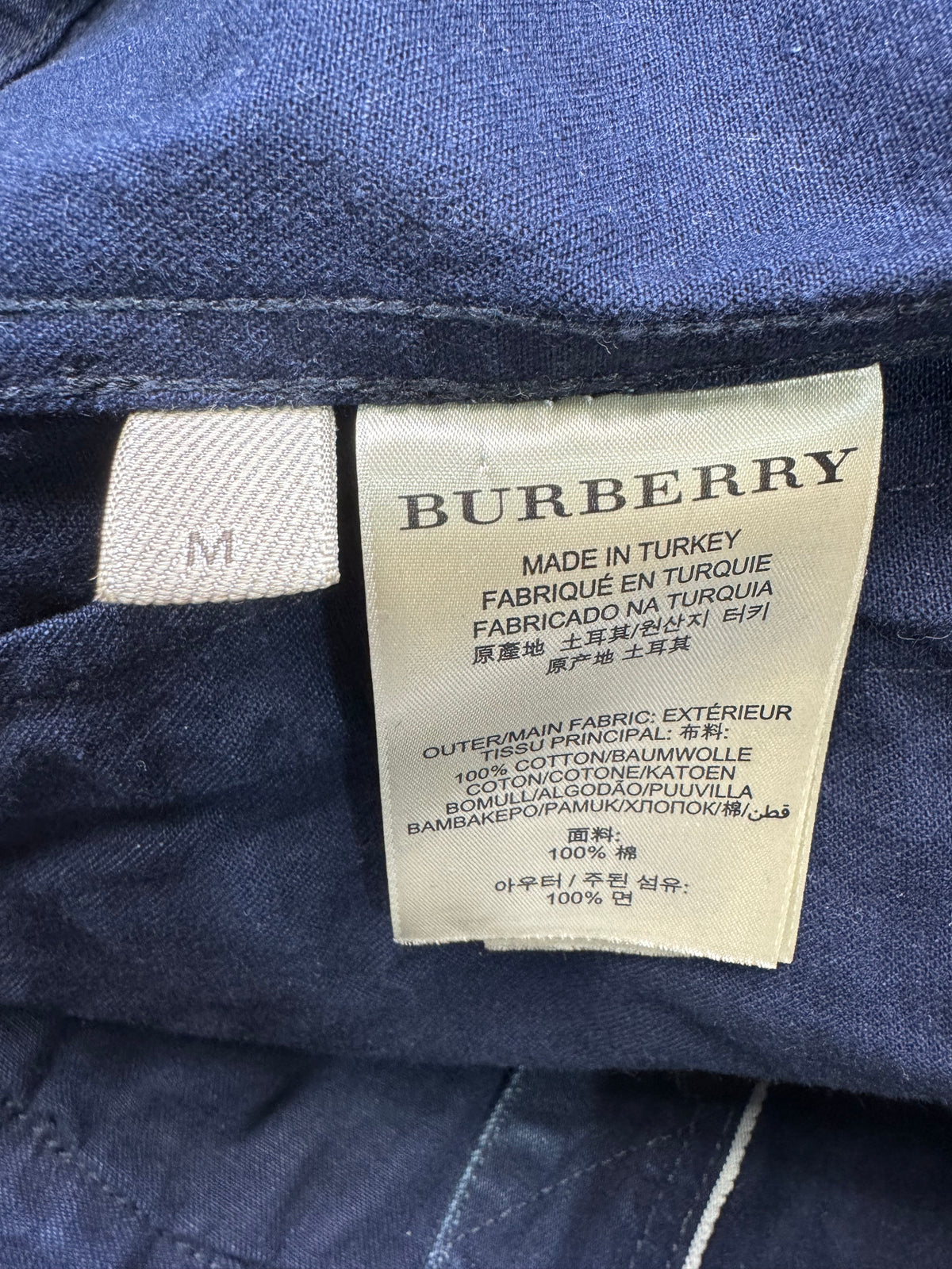 Burberry wax jacket