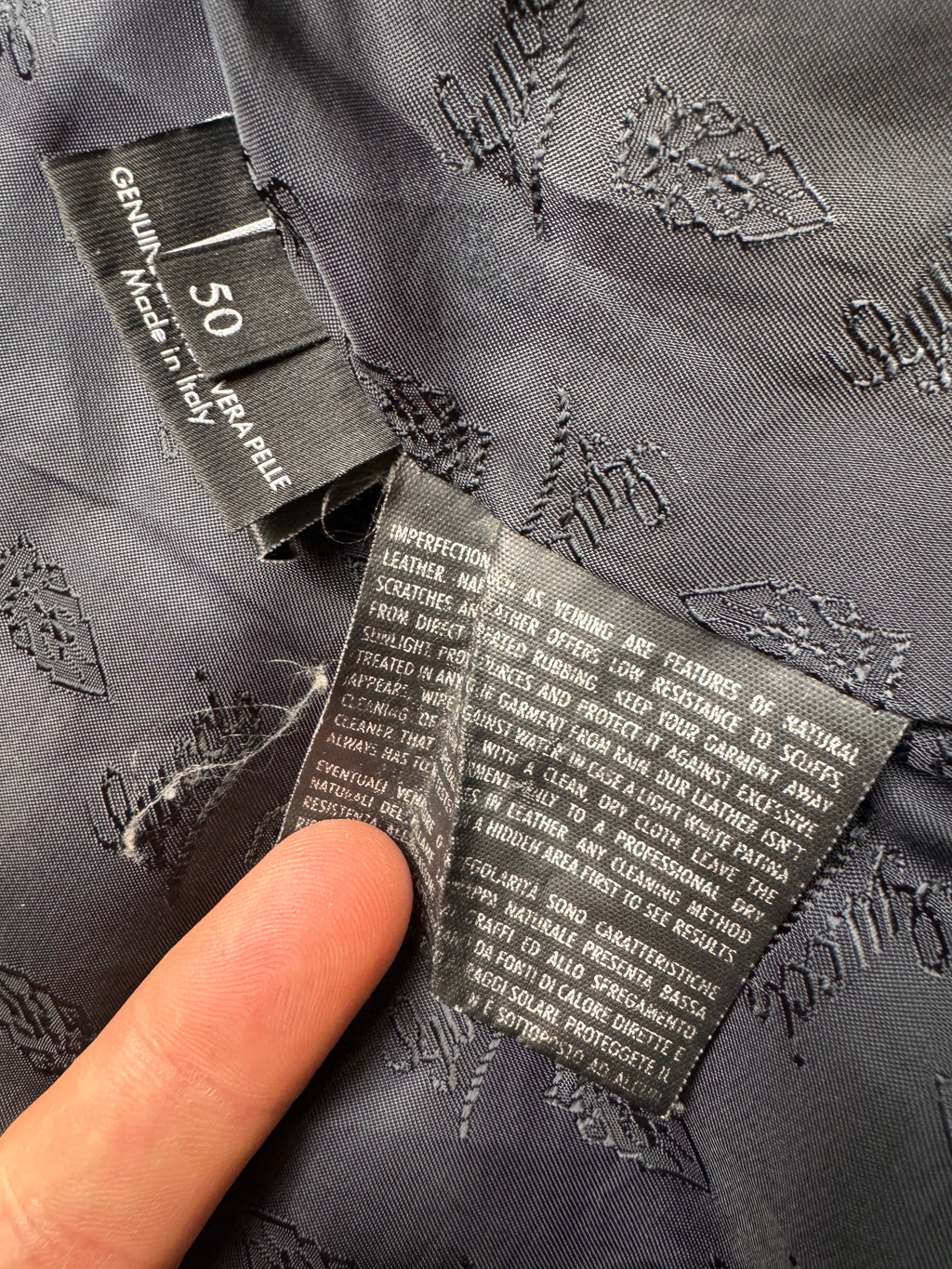 Gucci leather jacket