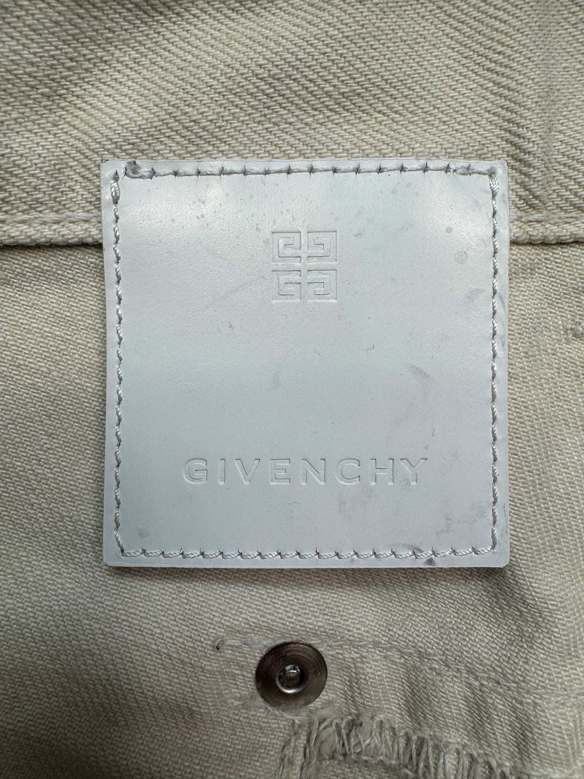 Givenchy paint jeans