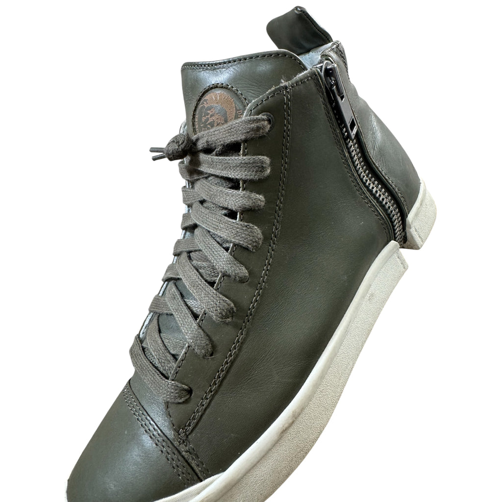Diesel heel zip shoes