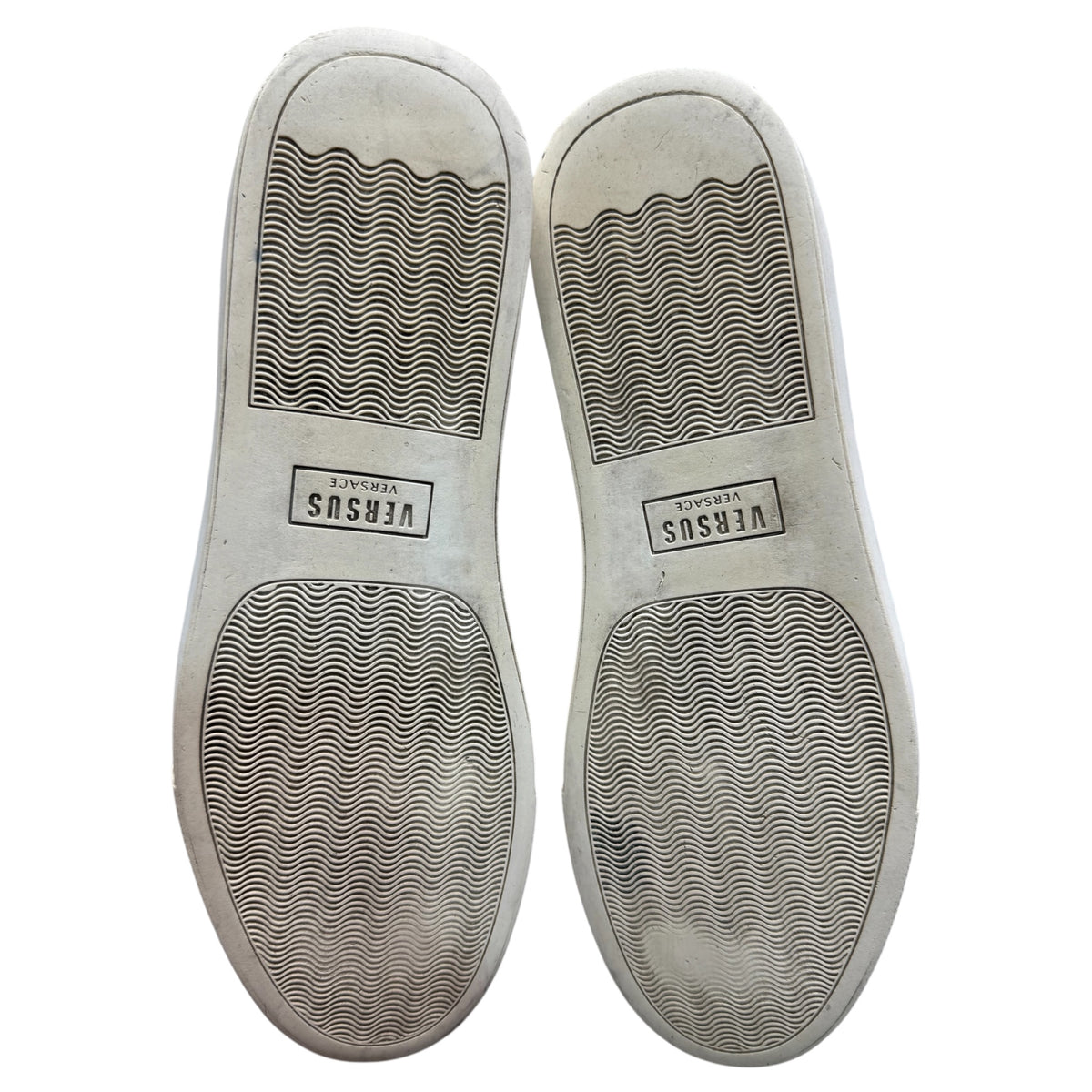 Versace lion tongue shoes