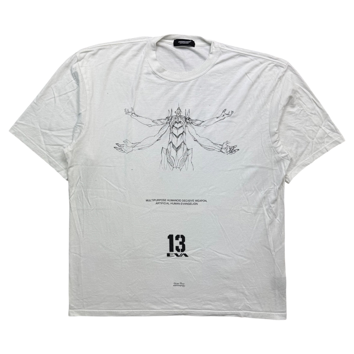 Undercover Evangelion t shirt