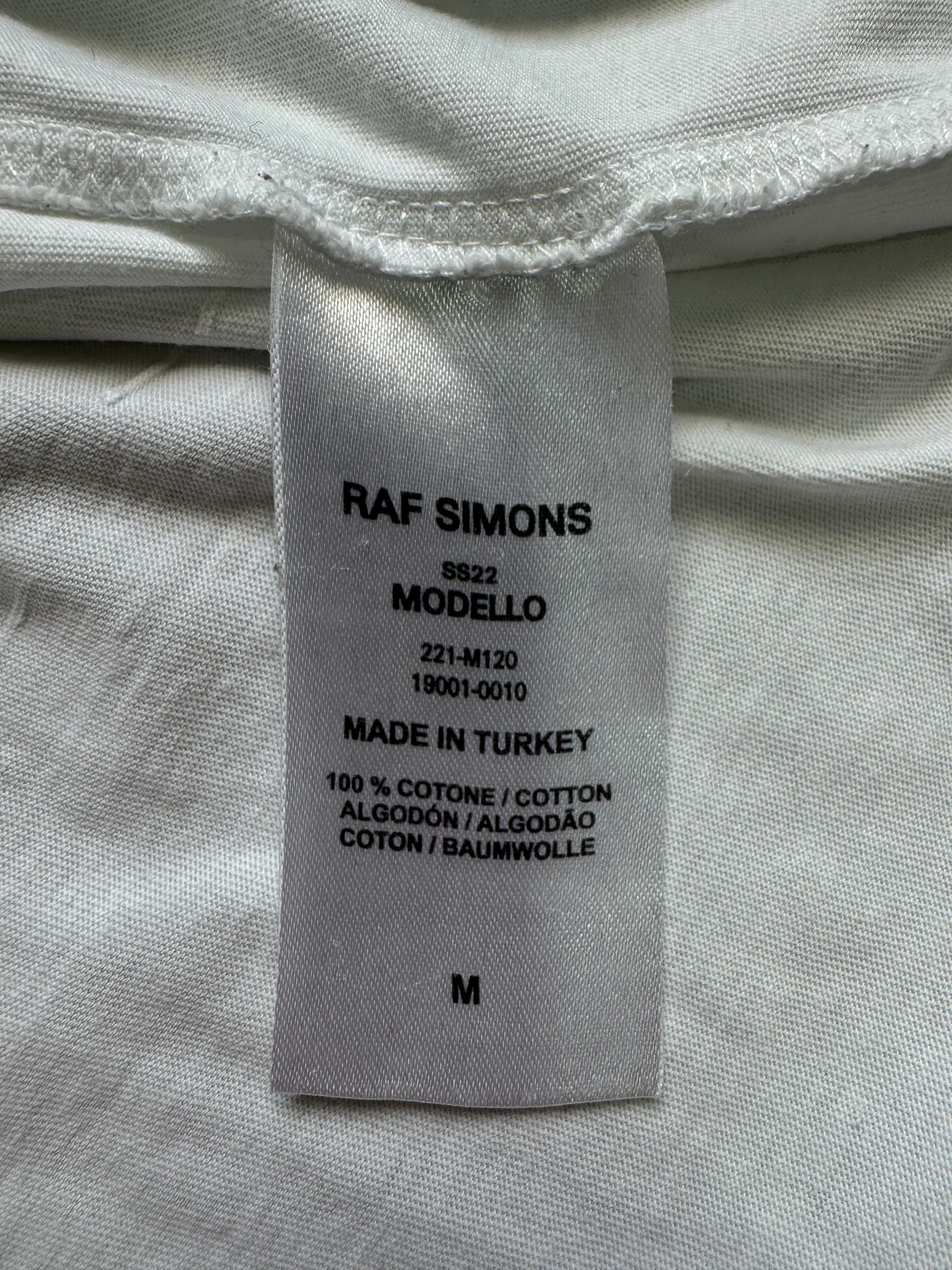 RAF Simons 2022 t shirt