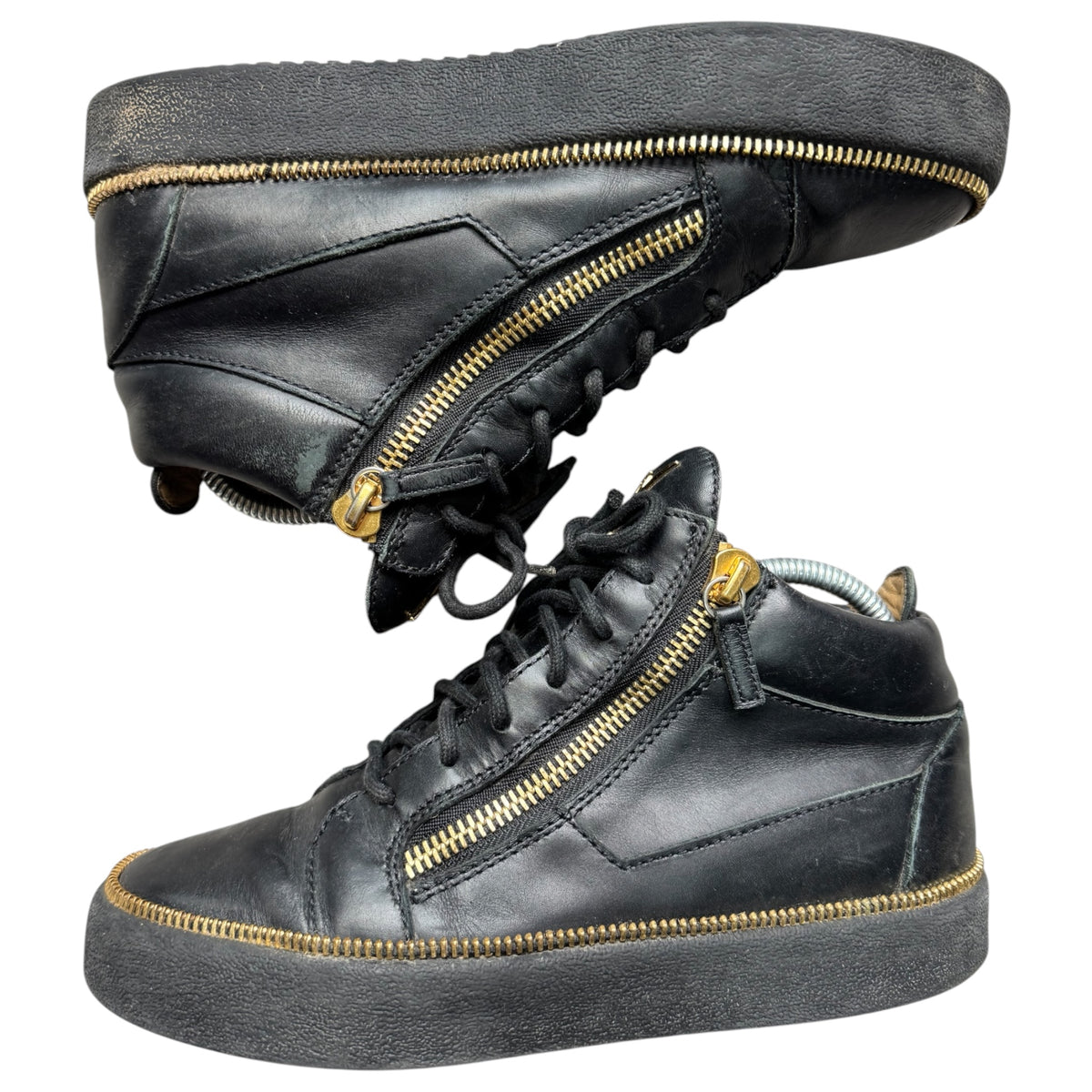 Giuseppe zanotti zip sole shoes