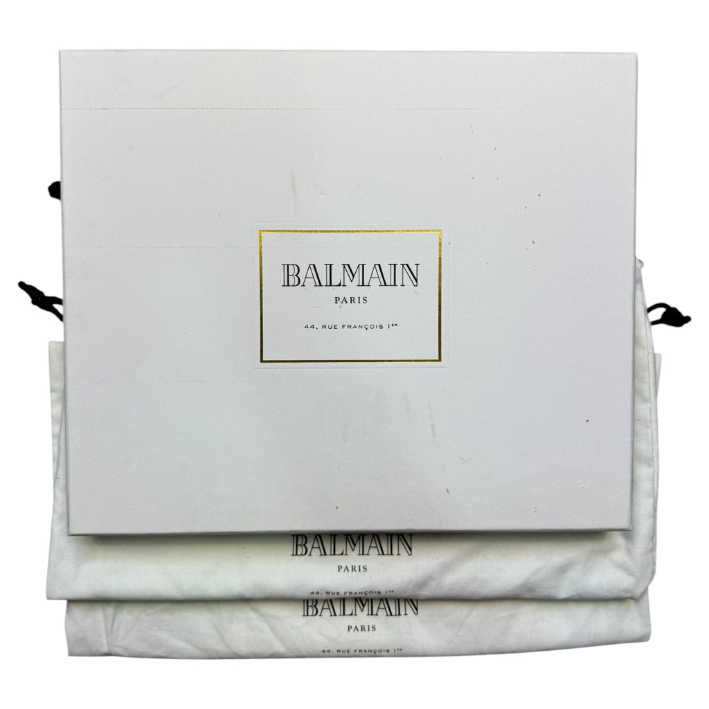 Balmain blue shoes