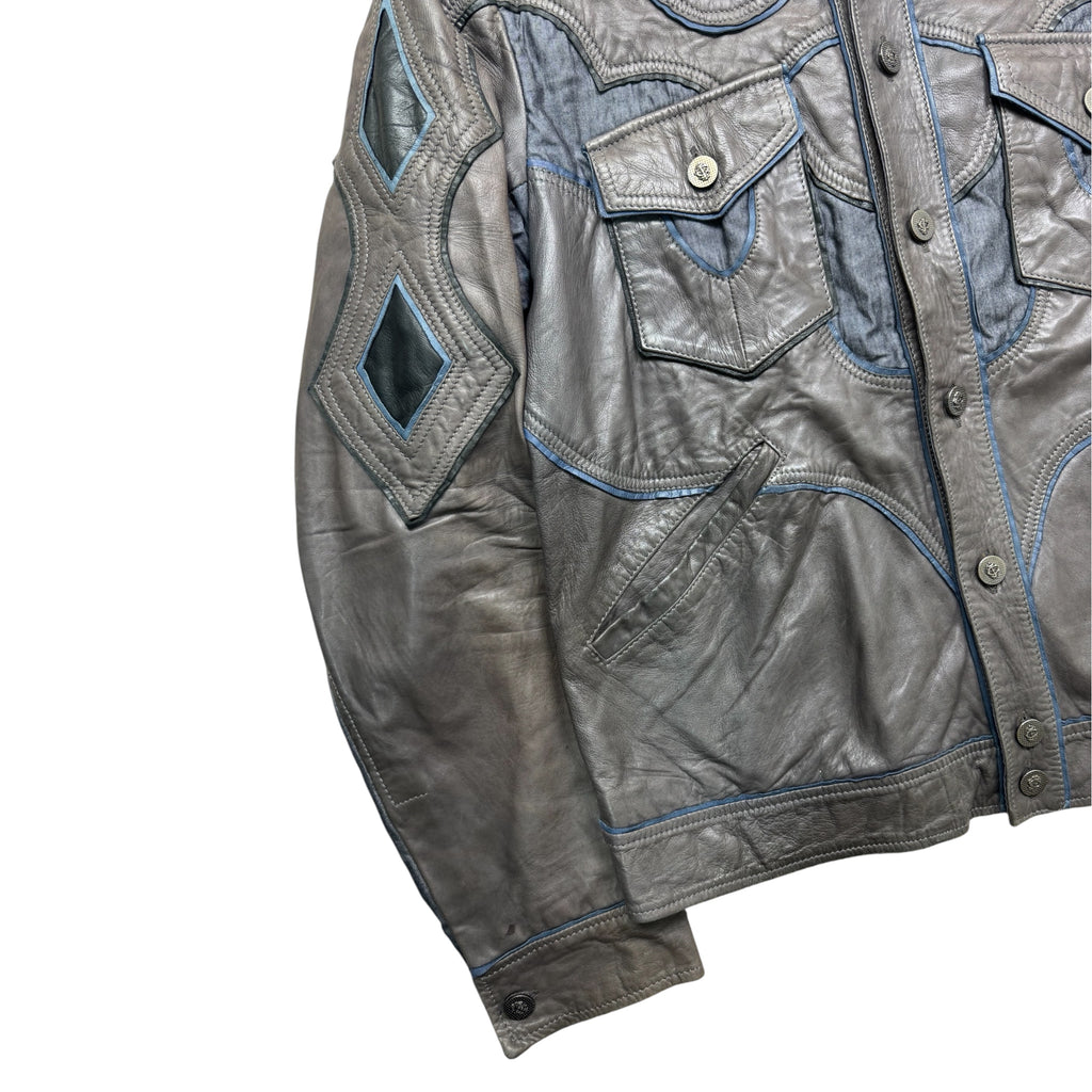 Just cavalli leather jacket