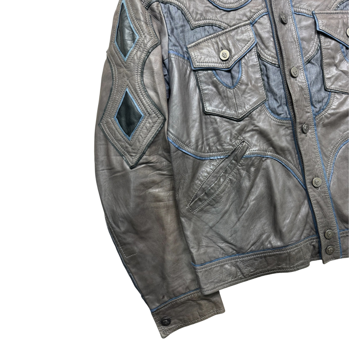 Just cavalli leather jacket
