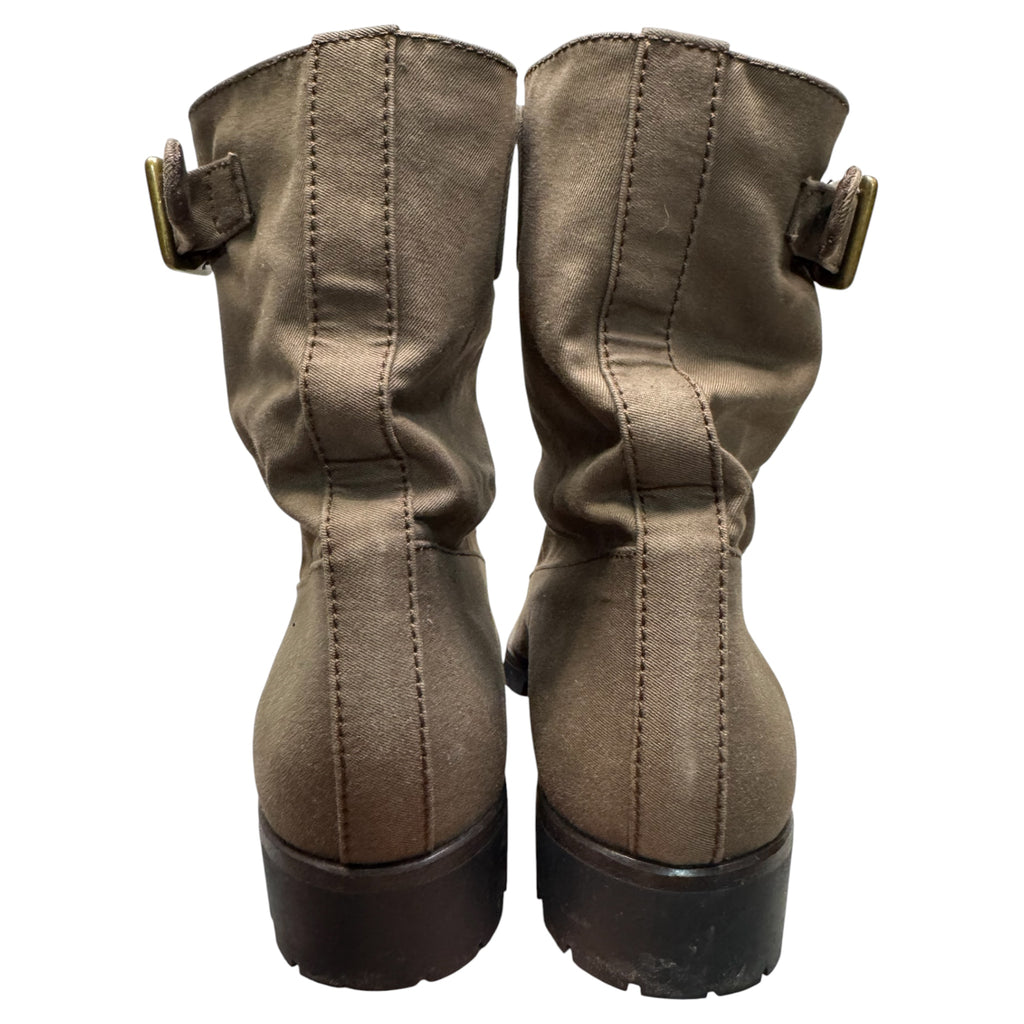 Prada Milano boots with strap