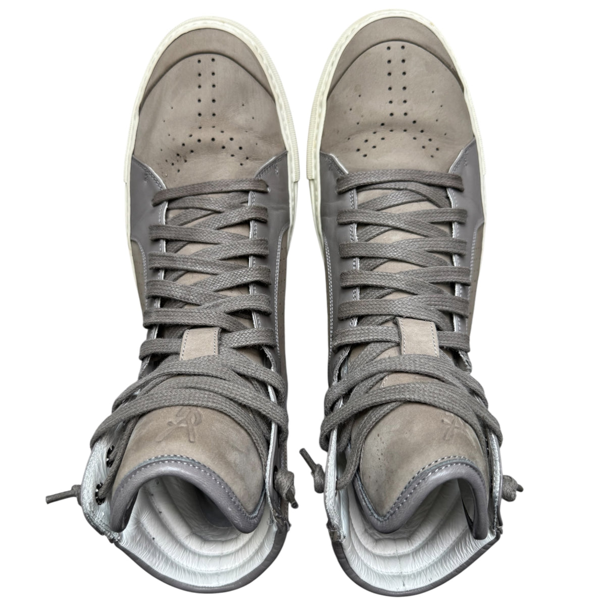 Yves Saint Laurent grey shoes
