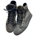 Giuseppe Zanotti python print shoes