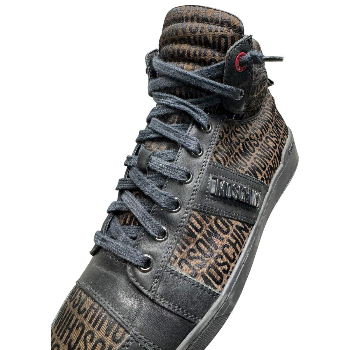 Moschino all over print shoes