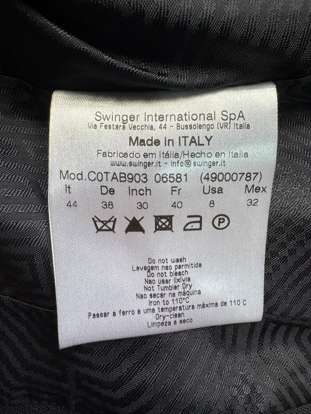 Versace biker jacket