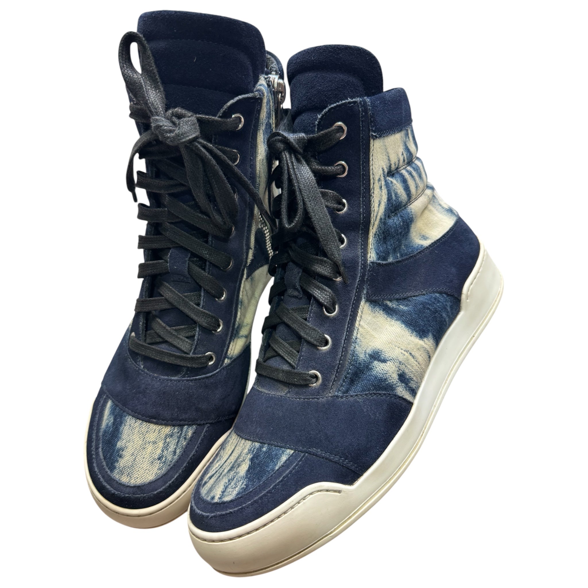 Balmain blue shoes