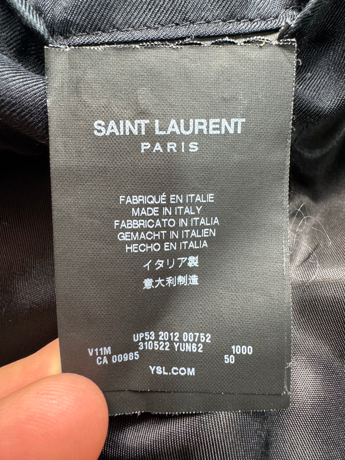 Saint Laurent Paris blazer