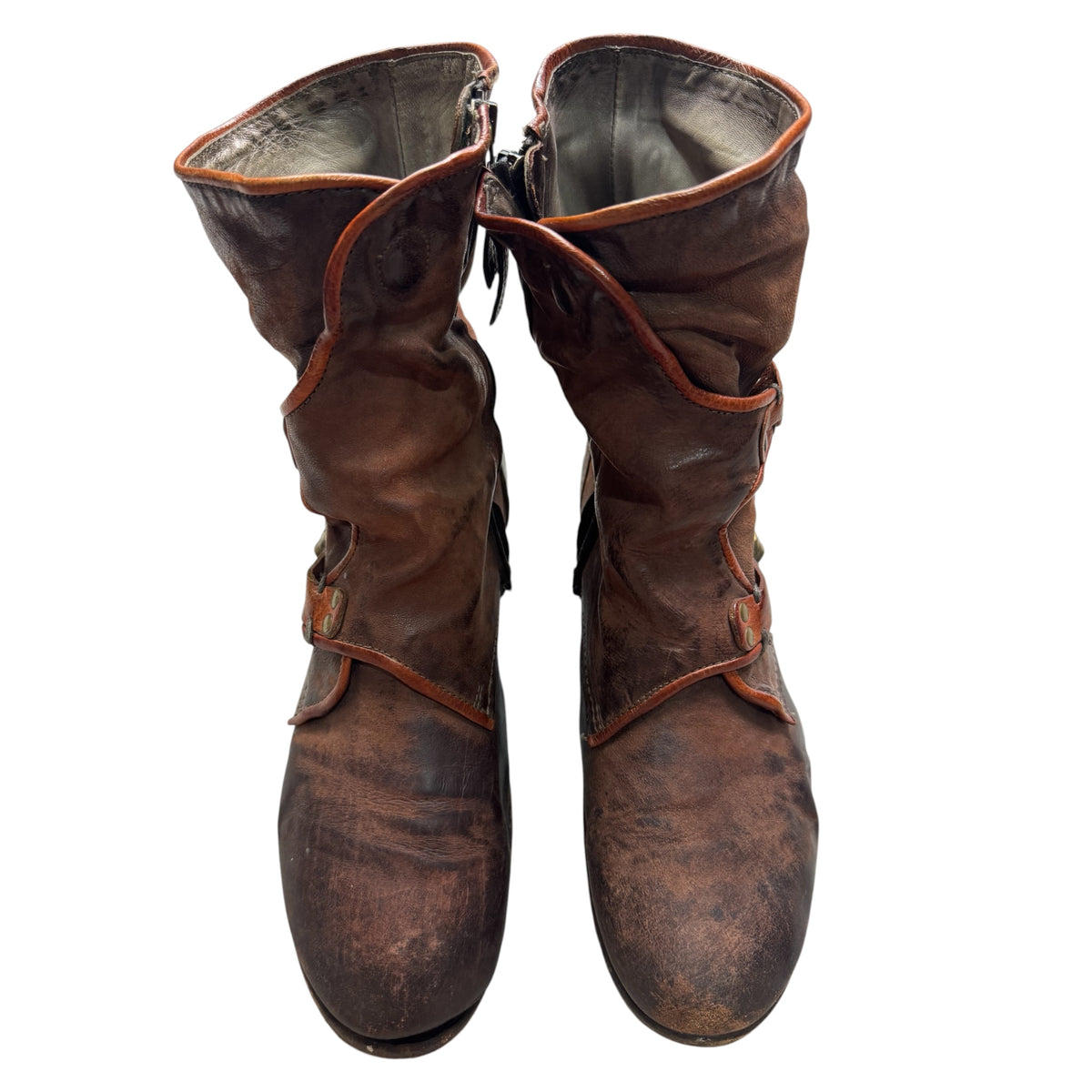 A.s.98 buckle boots