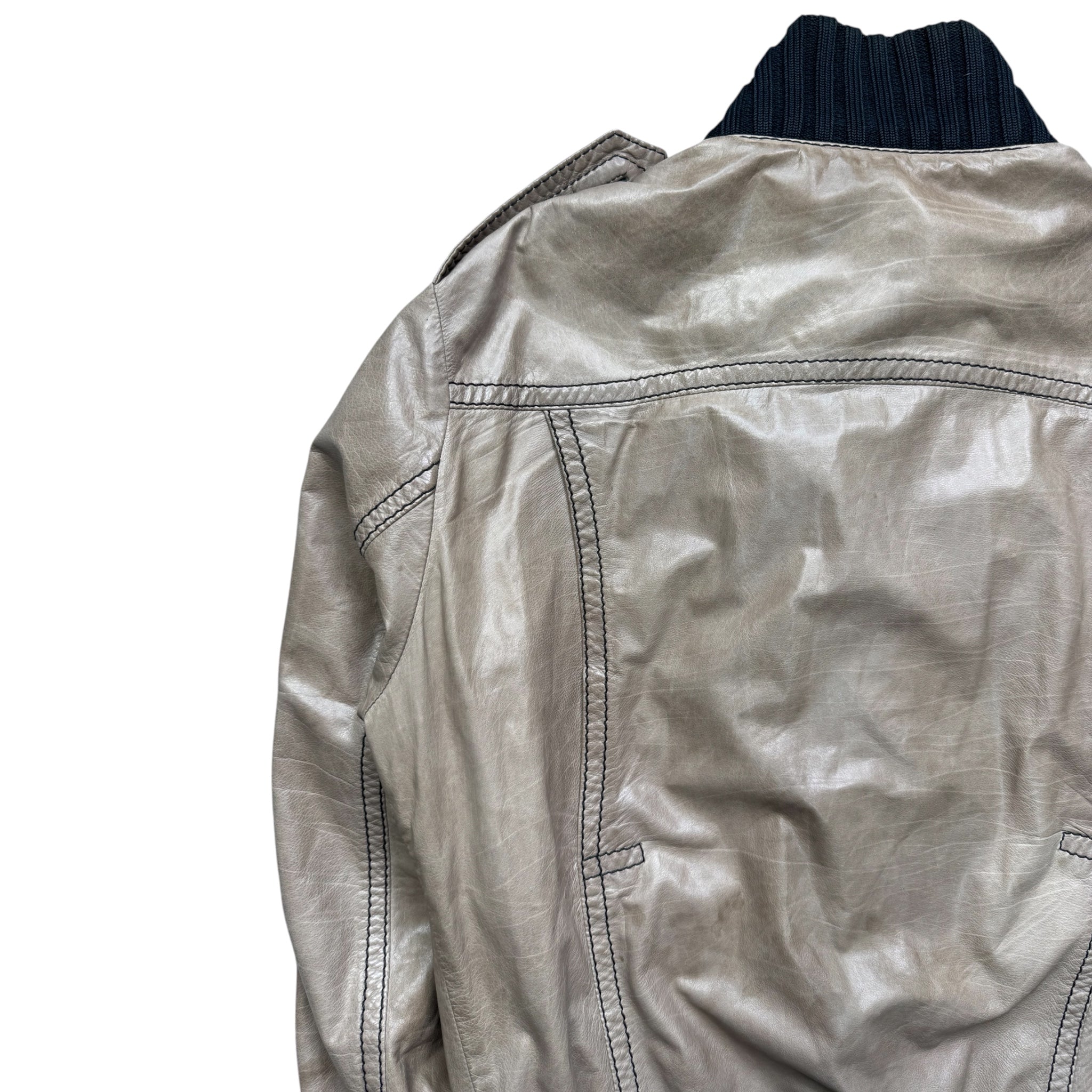 Gucci leather jacket