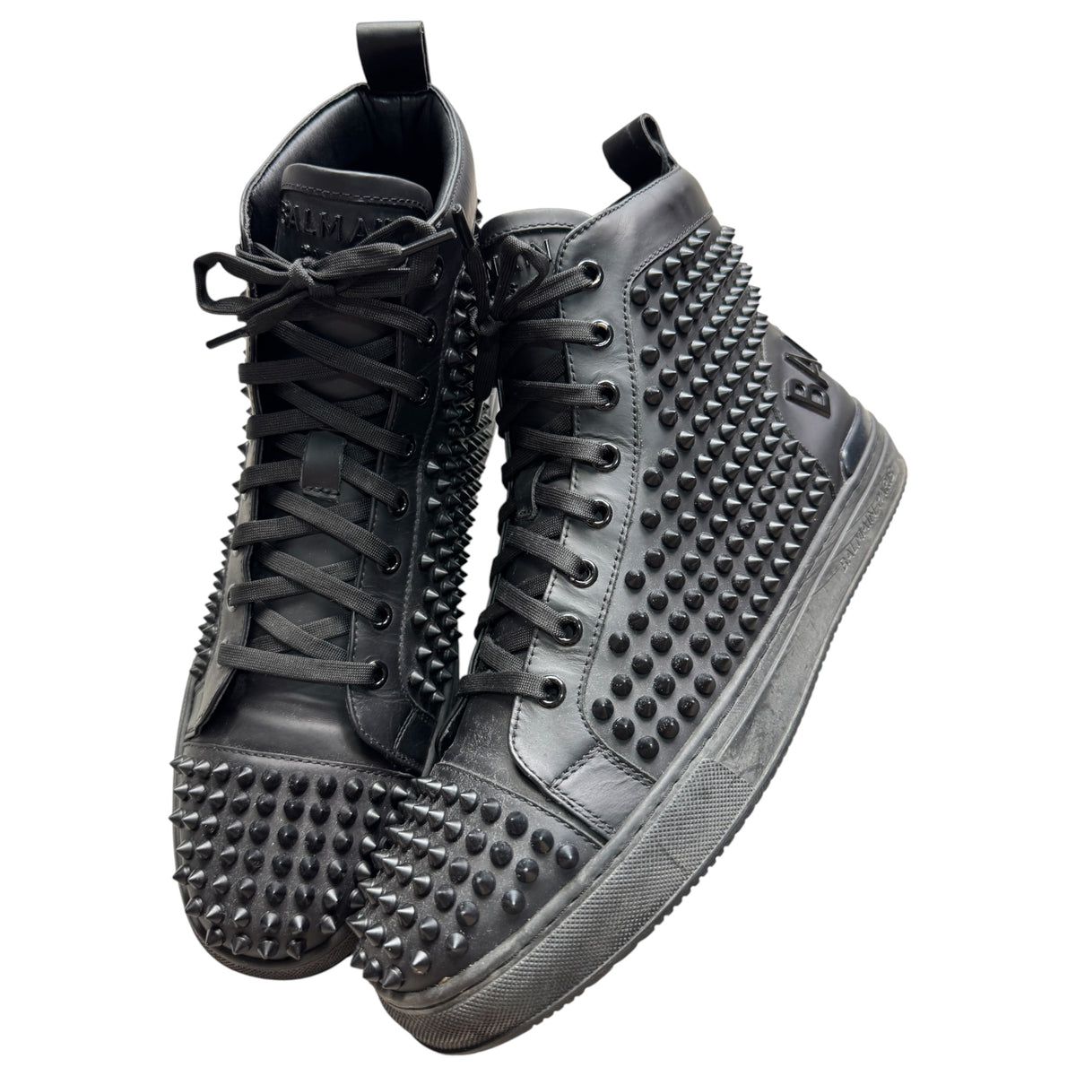 Balmain spike shoes