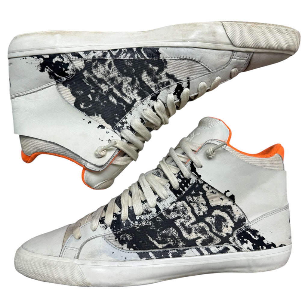 Alexander McQueen side print shoes
