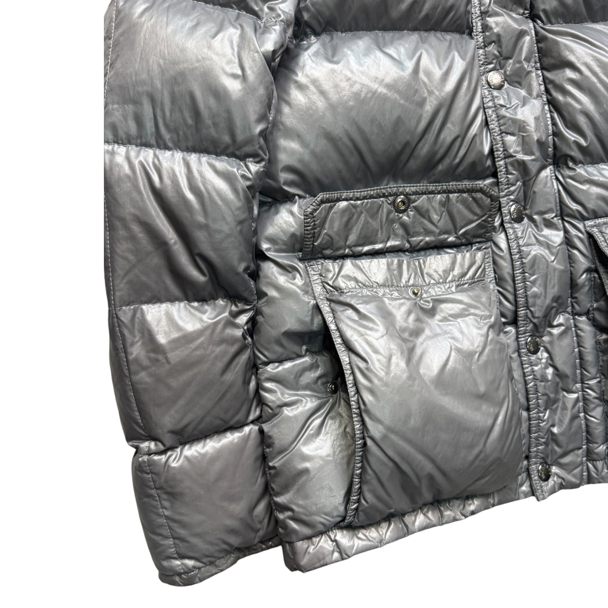 Moncler fur hood puffer