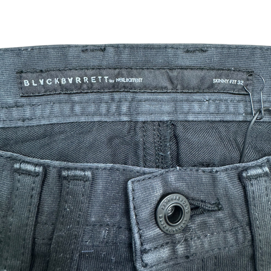 Neil Barrett waxed jeans