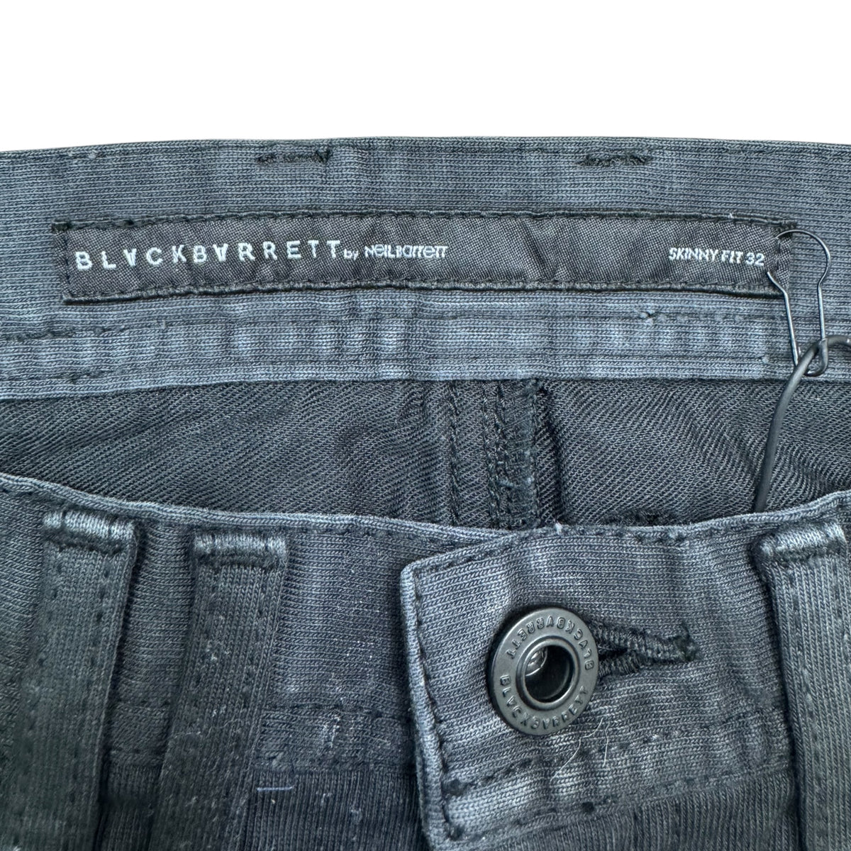 Neil Barrett waxed jeans