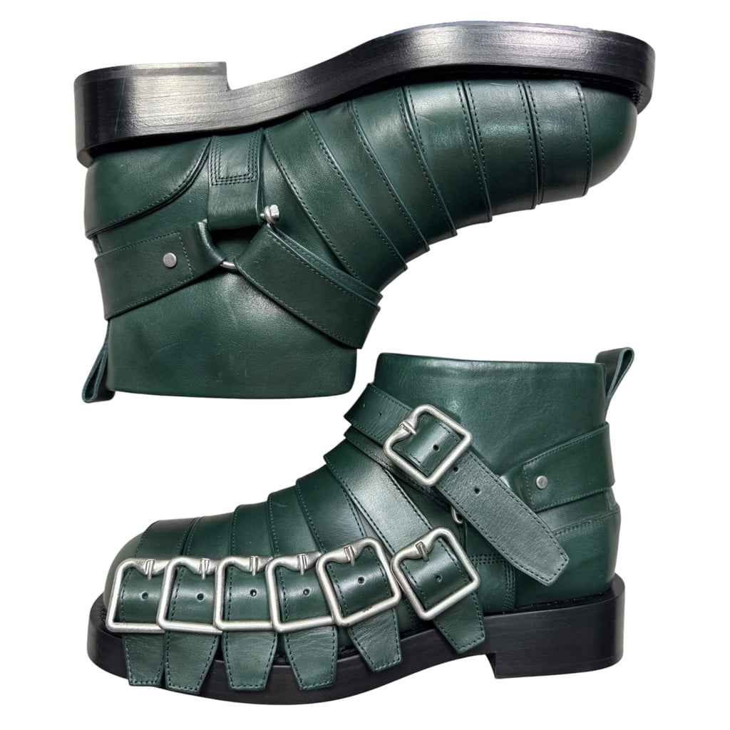 Burberry buckle boots