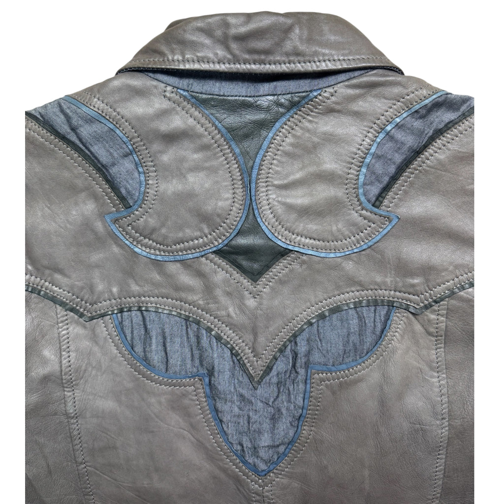 Just cavalli leather jacket
