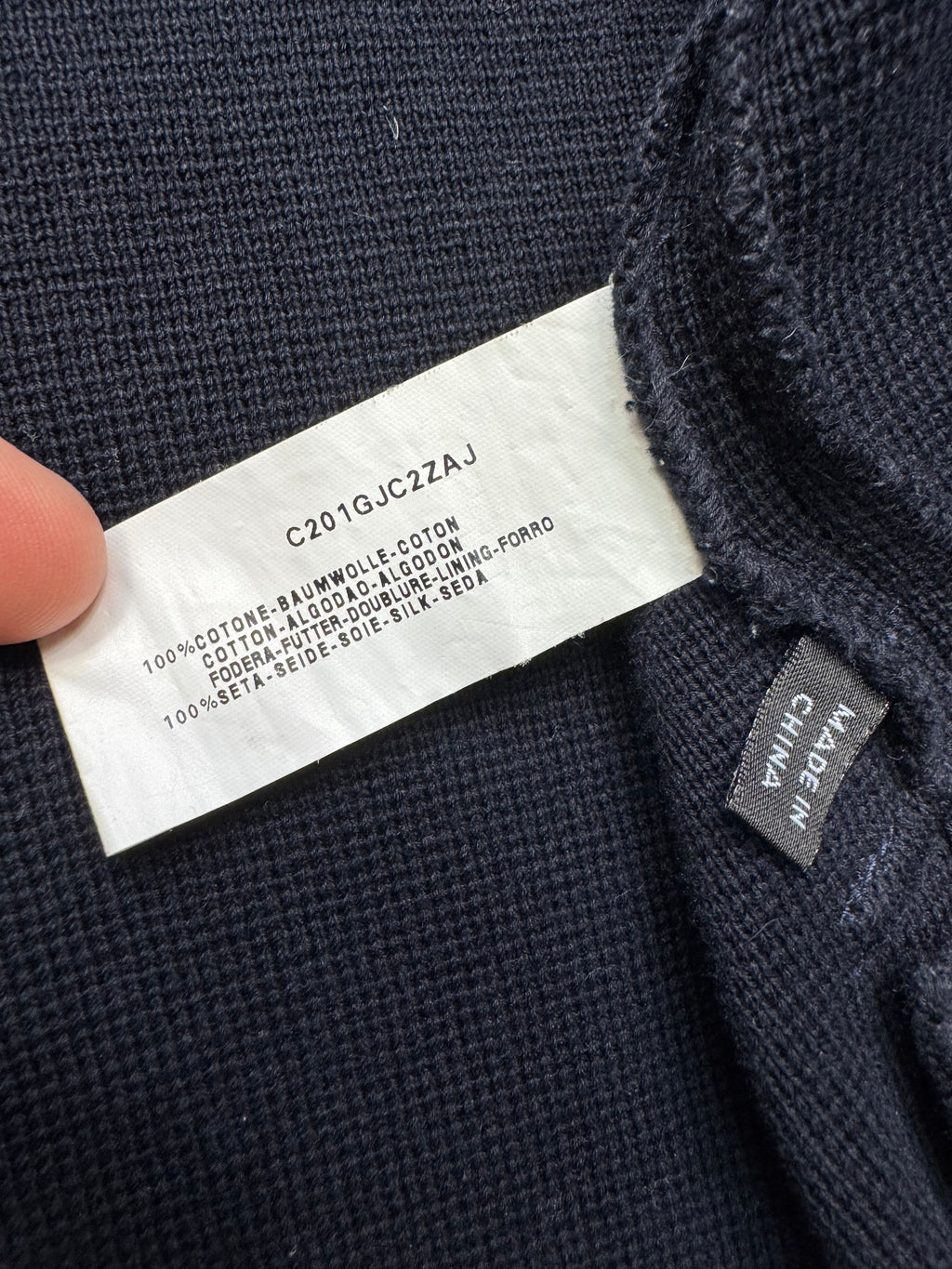 Emporio Armani double breasted jacket