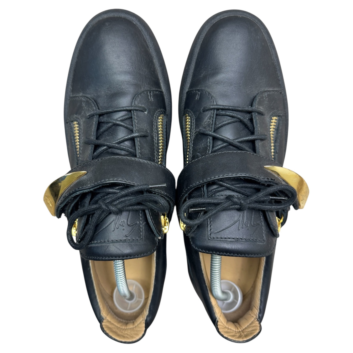 Giuseppe Zanotti gold dagger shoes