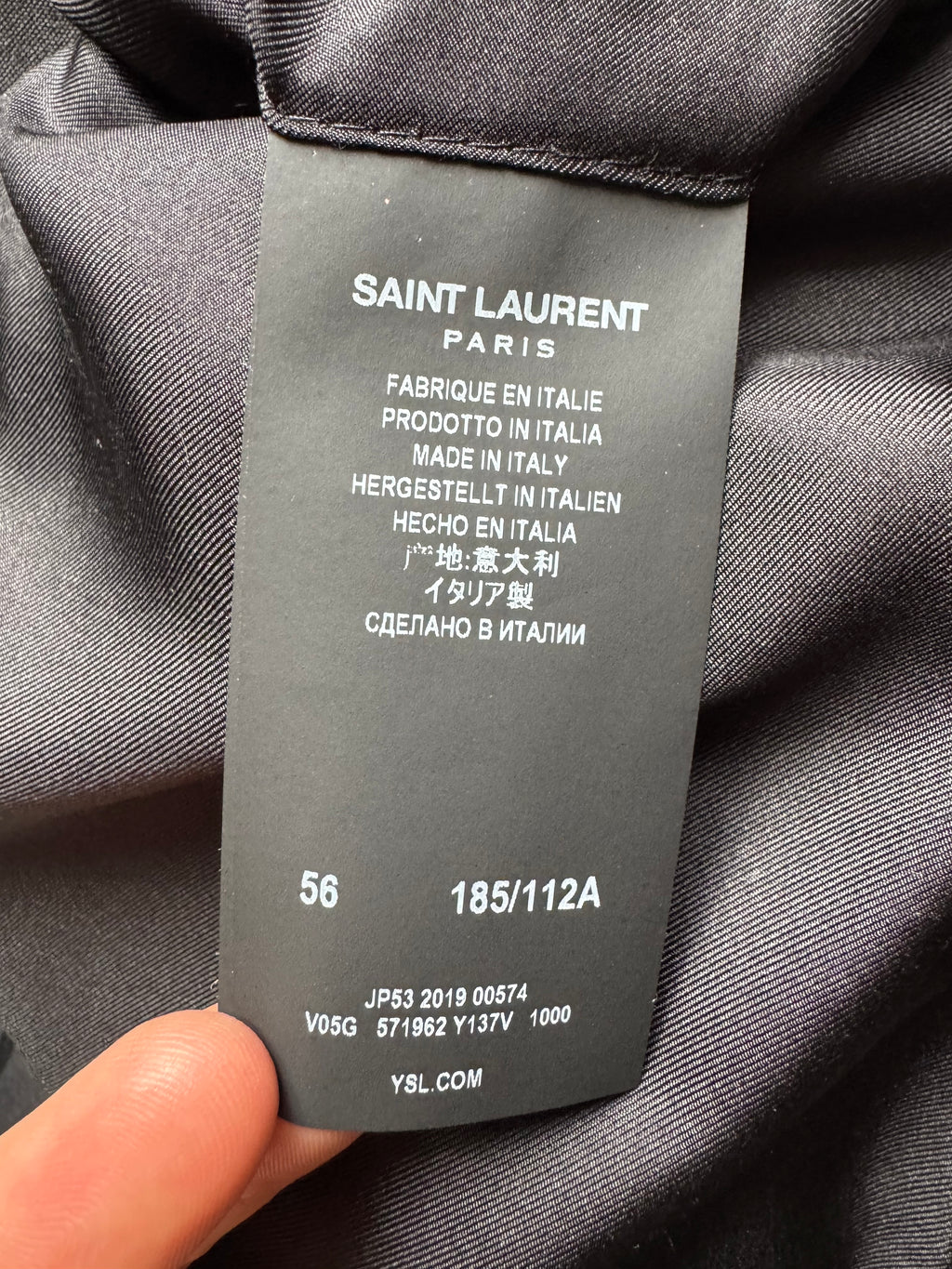 Saint Laurent Paris blazer