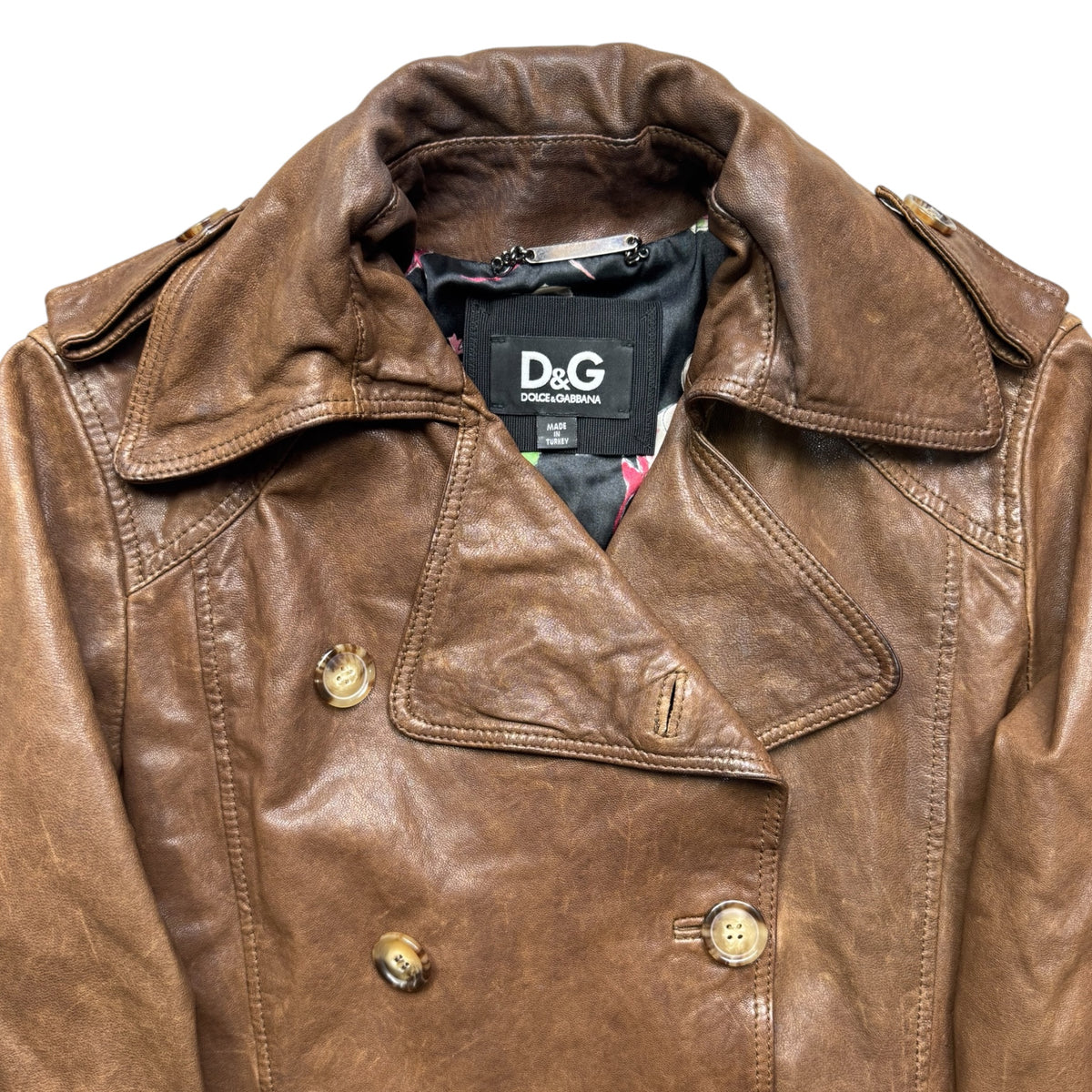 Dolce and Gabbana leather jacket